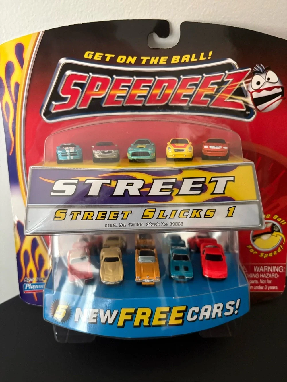 Vintage NOS Speedeez Street Slicks1 w/5 Extra Cars Unopened 2003 Micro Scale